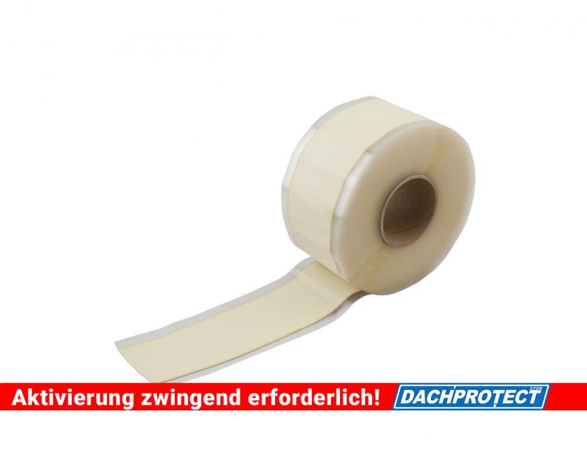 DACHPROTECT Nahtband weiß 7,5 cm breit Rolle 30,50 m